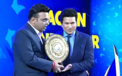 Tendulkar Receives C.K. Nayudu Lifetime Achievement Award